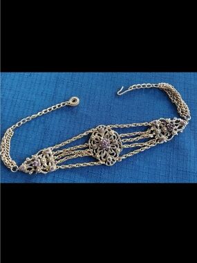 Vintage goldette festoon style choker